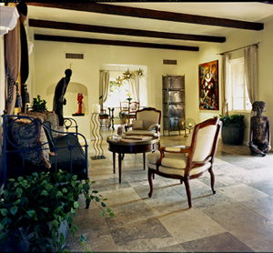 Remodelled Living Room in Historic Phoenix Residence